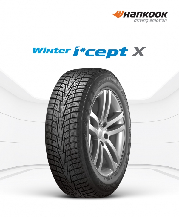 한국타이어앤테크놀로지가 겨울철 안전운전의 필수품인 겨울용 SUV 타이어 ‘윈터 아이셉트 X(Winter i*cept X)’를 새롭게 출시했다/사진=한국타이어앤테크놀로지 제공
