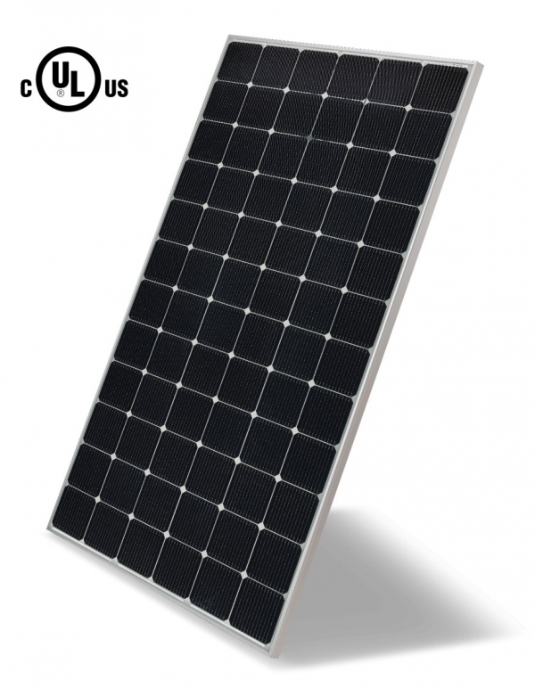 LG전자 양면형 태양광 모듈 LG425N2T-V5. 사진=LG전자 제공.