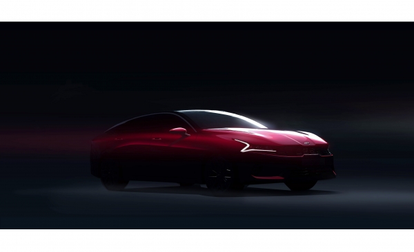 기아자동차가 오는 12월 출시 예정인 3세대 신형 K5의 렌더링 이미지를 최초 공개했다. 사진 기아차 제공