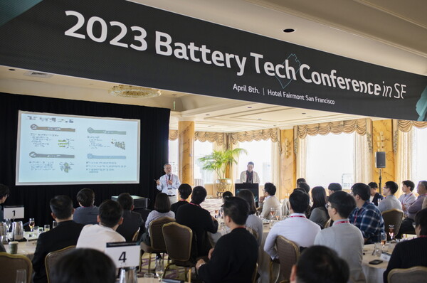 LG에너지솔루션이 8일(현지시간) 미국 샌프란시스코에서 글로벌 인재 채용 행사 BTC(Battery Tech Conference)를 개최했다. LG에너지솔루션 제공 [뉴스락]