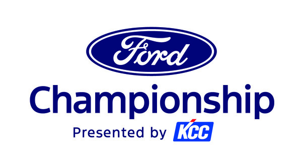 KCC의 CI가 반영된 미국여자골프(이하 LPGA) 투어 신설 대회 '포드 챔피언십 프리젠티드 바이 KCC'의 새로운 공식 로고가 발표됐다. KCC 제공 [뉴스락]