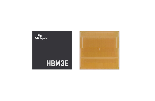 SK하이닉스는 초고성능 AI용 메모리 신제품인 HBM3E를 세계 최초로 양산해 이달 말부터 제품 공급을 시작한다. SK하이닉스 제공 [뉴스락]