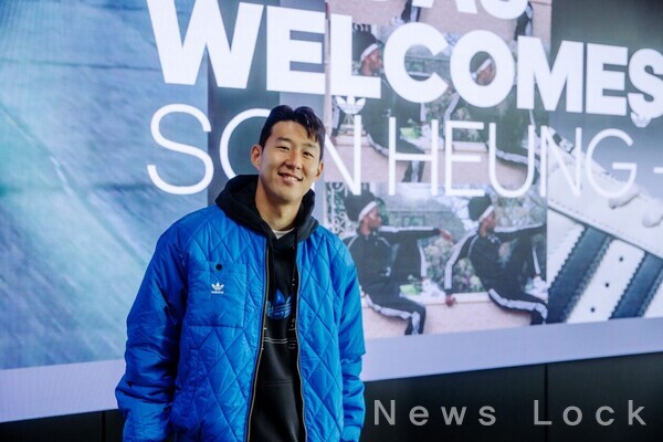 지난해 말 아디다스와 5년 재계약을 체결한 글로벌 파트너 손흥민. 아디다스 코리아 제공. [뉴스락] 