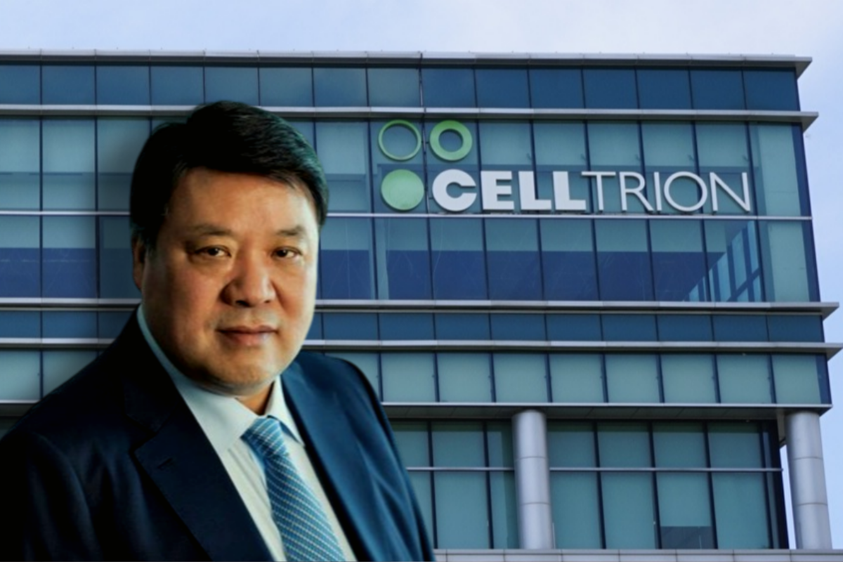 서정진 셀트리온 회장과 사옥 전경. 사진=셀트리온 제공 및 심우민 기자 [뉴스락 편집]