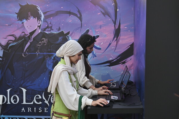 넷마블이 지난 15일부터 16일 양일간 두바이에서 열린 ‘2025 K-엑스포 UAE: 올 어바웃 케이 스타일’에 참가했다. 넷마블 제공 [뉴스락]