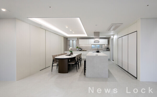 칸타빌 디 에디션 84㎡A 타입 유니트 모습