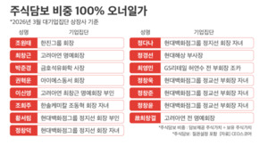 오너일가 주식 담보 설정 관련 보도 이미지